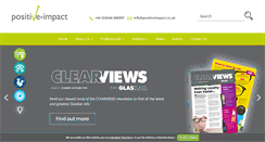 Desktop Screenshot of positiveimpactsales.co.uk