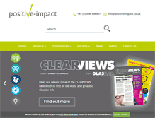 Tablet Screenshot of positiveimpactsales.co.uk